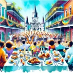 Experience New Orleans Gospel Brunches: Food