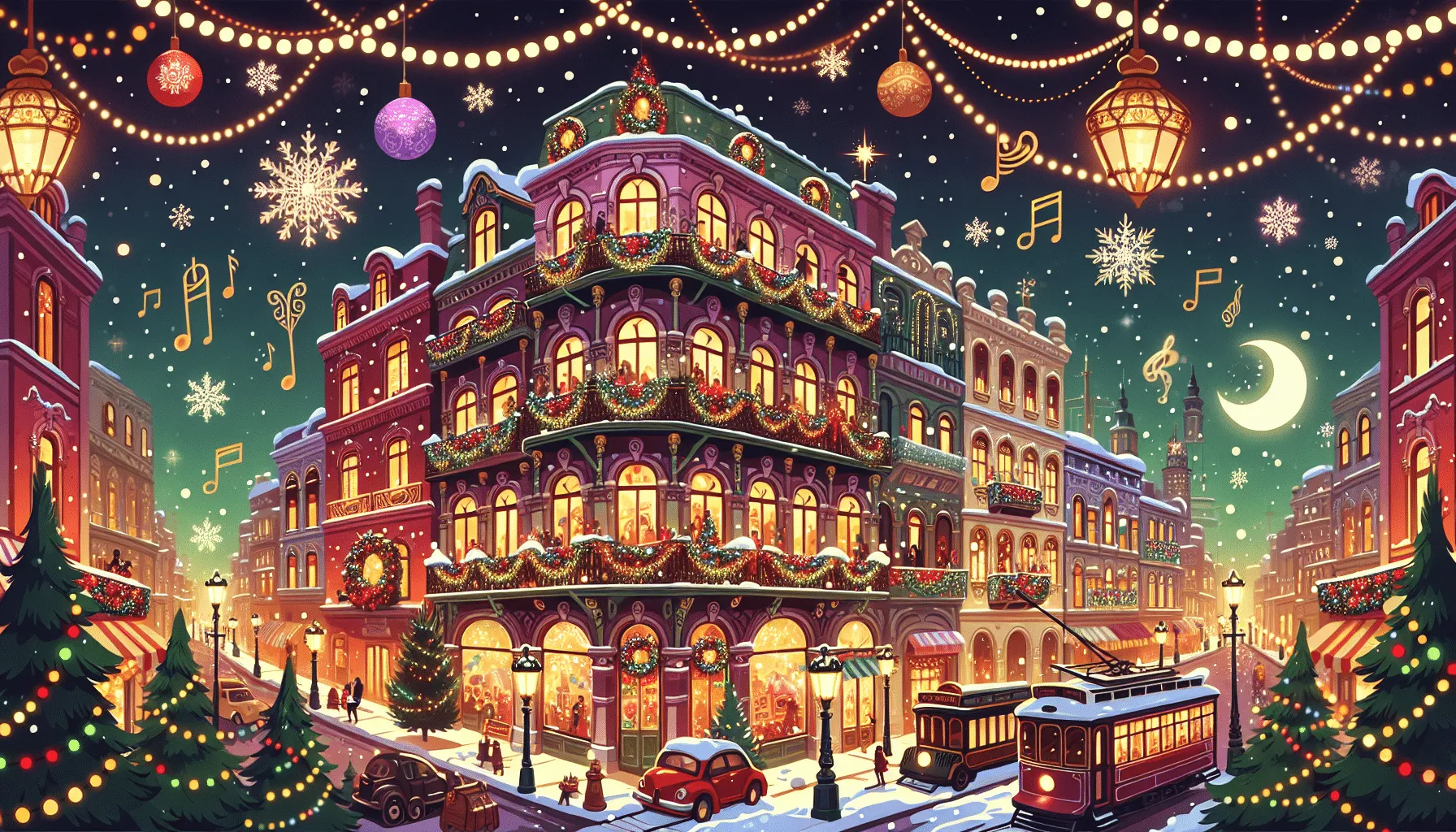 Experience the Magic of Miracle on Fulton Street Festivities