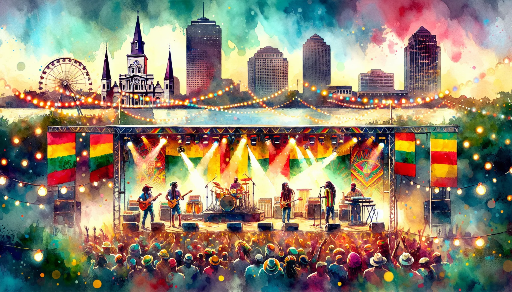 Experience Vibrant Culture at the NOLA Reggae Fest Annually