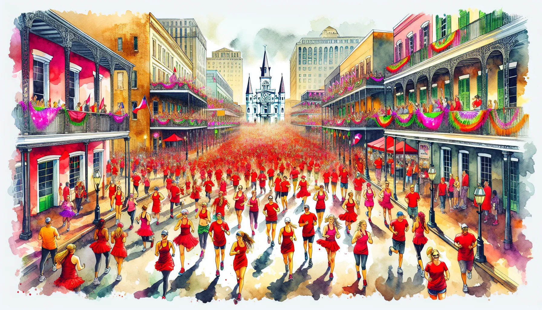 Red Dress Run: A Colorful Tradition in New Orleans Culture