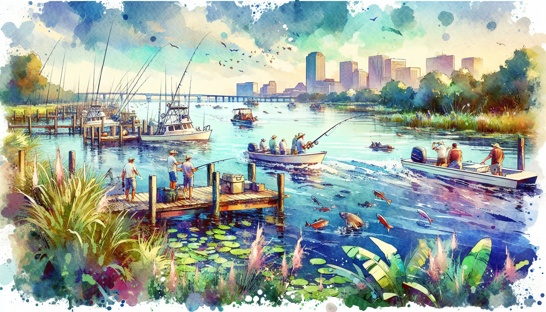 Top Spots for Fishing and Boating in New Orleans